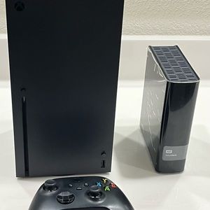 Xbox Series X with 4 Terabyte External Hard Drive